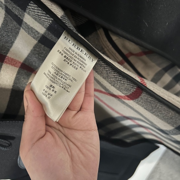 Burberry wool coat - Picture 4 of 10